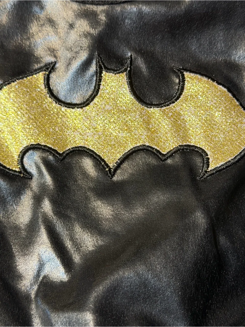 Rubies Black & Gold Bat Girl Costume Dress - Batgirl Tutu youth small